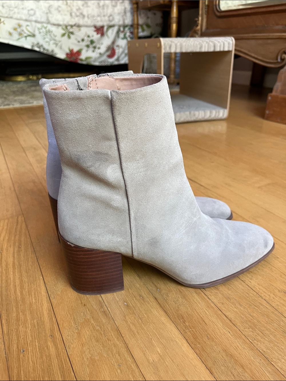 Nordstrom Lea Leather Booties 9.5